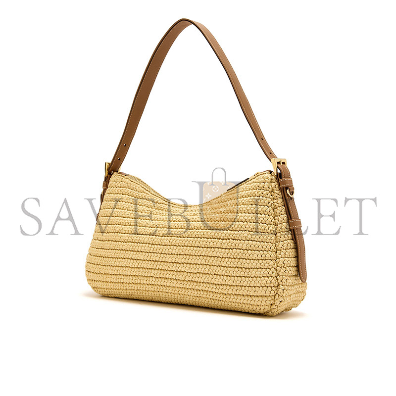 Pra*a aimÉe large crochet shoulder strap 1bc229 (31*18*10cm)